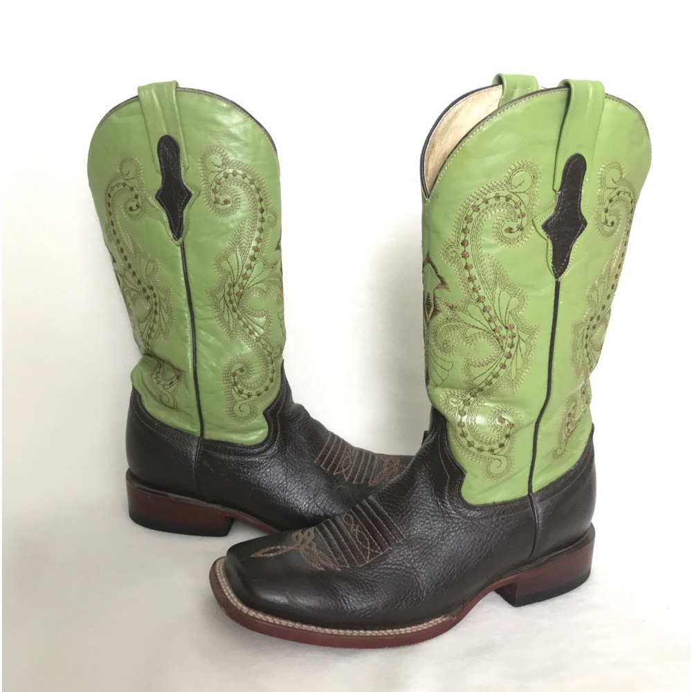 Ferrini Leather Cowboy/Cowgirl Boots size 8